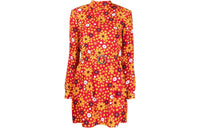 SAINT LAURENT Floral print Minidress