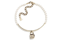 CHANEL Necklaces Women's Gold