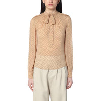 SAINT LAURENT Camicia Polka dot Blouse