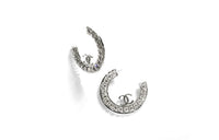 CHANEL Earrings Women's Silver
