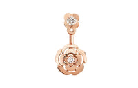 CHANEL Earrings Women's Rose Gold