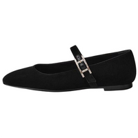 HERMES Jane Mary Jane Shoes Women's Black