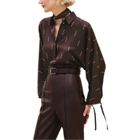 HERMES FW24 Shirt Women's Black