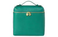 Loro Piana ExtraPocket Leather Rotting Fruit Backpack Regular Women's Forest Leaf Green