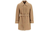 DIOR Belted Button Up Coat