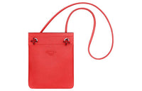 HERMES Aline Cow Leather Shoulder Bag Crossbody Bag Mini Women's 0E Rose Texas Pink