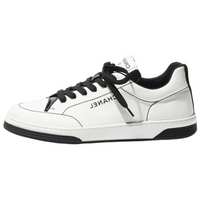 CHANEL Low-Top Skateboard Shoes Women's White Black