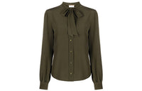 SAINT LAURENT Shirts Women's Green