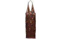 MIU MIU FW23 Slip Dresses Women's Cocoa Brown