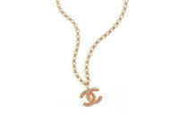 CHANEL Necklaces Women's Gold
