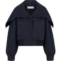 DIOR FW24 Jackets & Coats Women's Marine Blue