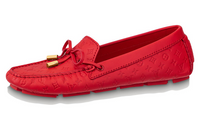 LOUIS VUITTON Gloria Casual Single Shoes Women's Red