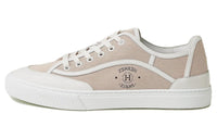 HERMES Get Low-Top Skateboard Shoes Men's Pink White
