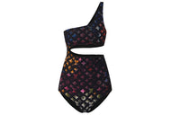 LOUIS VUITTON Neon Mahina Monogram One-Piece Swimsuit