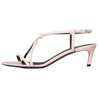 CELINE Triumph One Strap Sandals 5cm Women's Pink