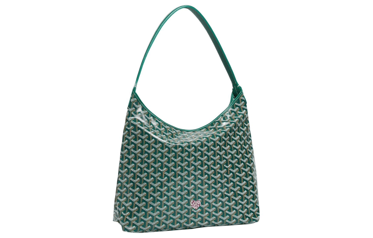 GOYARD Bohème Hobo Canvas With Leather Dog's Teeth Shoulder Bag Combo Bag Handbag, Shoulder Bag Women's