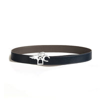HERMES - Leather Belts Men's Blue/Brown -