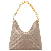 LOUIS VUITTON Coussin Leather Handbag Shoulder Bag Women's Umber