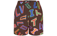 LOUIS VUITTON X Nba Basketball Letters Shorts
