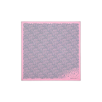 HERMES Mulberry Silk Silk Scarves Men's Pink