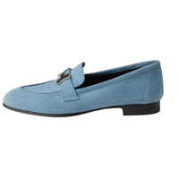 HERMES Paris Loafers Women's Blue