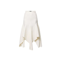 LOUIS VUITTON FW24 Casual Long Skirts Women's White
