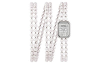 CHANEL CHANEL PREMIERE Collection Wrist Watch Quartz Movement 18K White Gold Strap White Dial Women's