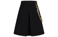 LOUIS VUITTON Casual Short Skirts Women's Black