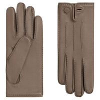 HERMES Silk Gloves Women's Brown