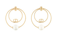 DIOR Earrings Women's Gold