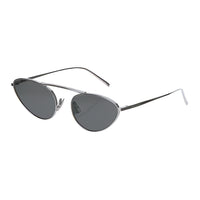 SAINT LAURENT Metal Cat Eye Sunglasses Women's Silver