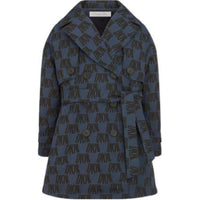 DIOR FW22 Coats Marine Blue Kids'