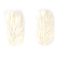 LOUIS VUITTON Fake Fur Mittens