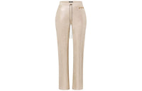 LOUIS VUITTON Knitted Sports Pants Women's Beige