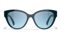 CHANEL Sunglasses Women's Blue