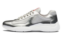 PRADA America's Cup Low-Top Casual Shoes Men's Silver