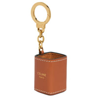 CELINE Cow Leather Pendants Women's Brown