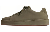 Loro Piana Nuages Low-Top Skateboard Shoes Women's Army Green