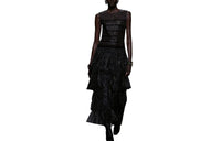 CHANEL Sleeveless Dresses Women's Black
