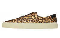 SAINT LAURENT Venice Leopard-print Low-top Sneakers