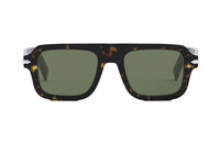 DIOR Acetate Square Sunglasses Women's Tortoiseshell