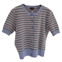 CHANEL 24 New Spring And Summer Arrivals Knitwear Women's Purple
