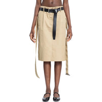 PRADA Casual Short Skirts Women's Beige