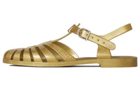 CELINE PVC Roman Sandals Men's Gold