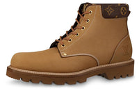 LOUIS VUITTON Oberkampf Durable Cushioning Outdoor Boots Men's Brown