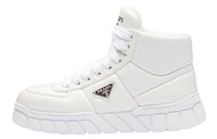 PRADA High-Top Sports Casual Shoes Men's White