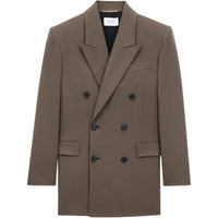 SAINT LAURENT Jackets & Coats Women's Brown