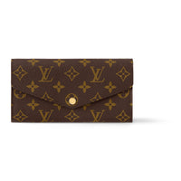 LOUIS VUITTON Sarah Wallet Monogram Rose Ballerine