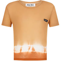 MIU MIU T-Shirts Women's Yellow
