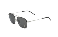 SAINT LAURENT Logo-plaque Pilot Sunglasses